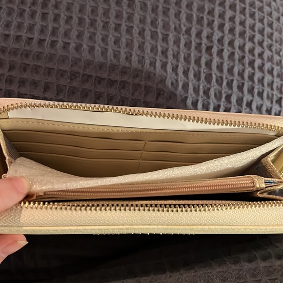 TRUSSARDI JEANS Cream Wallet - Picture 4 of 7